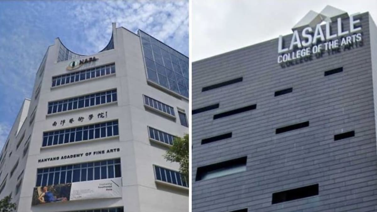 Universiti seni pertama di S'pura ditubuhkan NAFA dan LASALLE, bakal